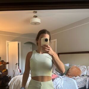 Ribbed Softstreme Cropped Tank Top